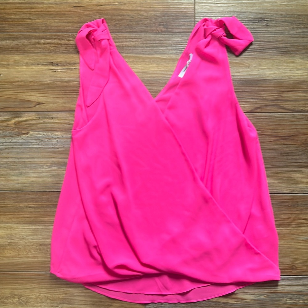 Beautiful Bright Pink Naked Zebra Top